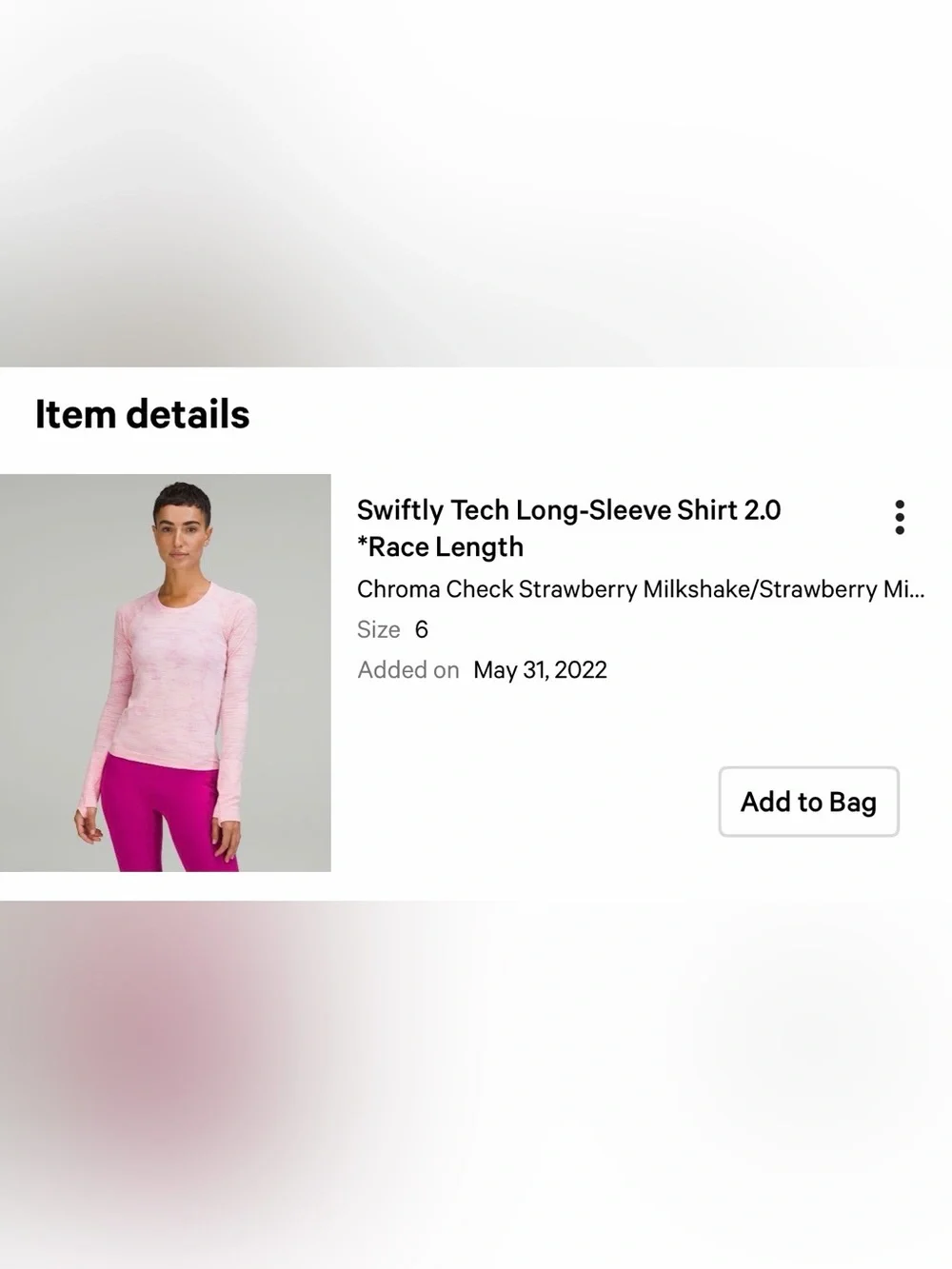 Swiftly Tech Long-Sleeve Shirt 2.0 *Race Length